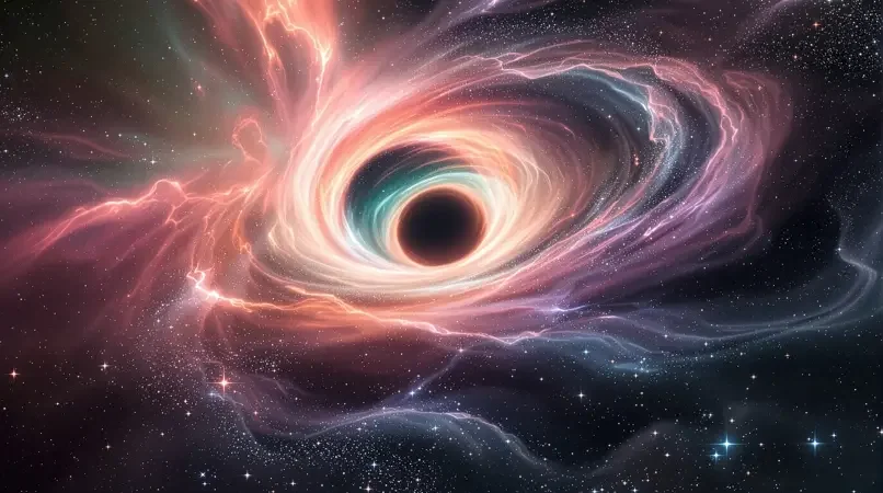 一分钟了解黑洞：宇宙最神秘的天体 - 窝窝影院知识科普内容封面